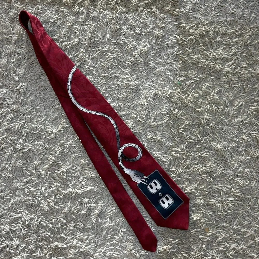 Vintage Neck tie Tool‎ Time Tim Allen sitcom Home Improvement Electrician